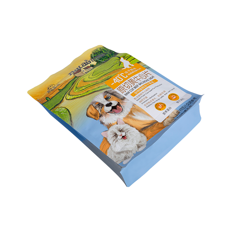 1-3 kg Köpek Maması için Düz Tabanlı Kese Torbası 1-3 kg Köpek Maması için Düz Tabanlı Kese Torbası