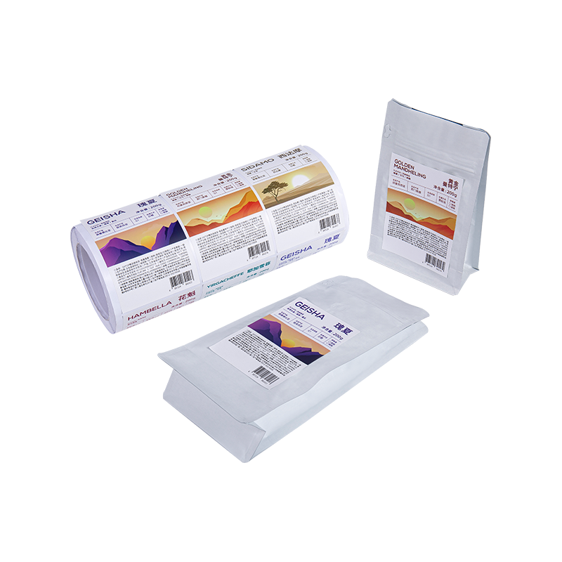 250g,500g,1 kg Etiket Etiketli Kahve Paketleme Torbası 250g,500g,1 kg Etiket Etiketli Kahve Paketleme Torbası