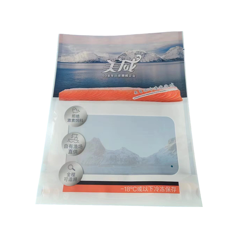 Yüksek Bariyerli Dondurulmuş Deniz Ürünleri Torbası Yüksek Bariyerli Dondurulmuş Deniz Ürünleri Torbası