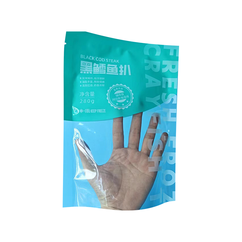 Yüksek Bariyerli Dondurulmuş Deniz Ürünleri Torbası Yüksek Bariyerli Dondurulmuş Deniz Ürünleri Torbası