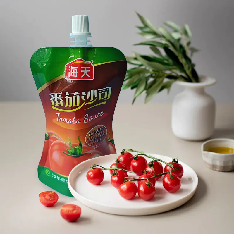 Yüksek Sızdırmazlık Sos Ağzı Kese